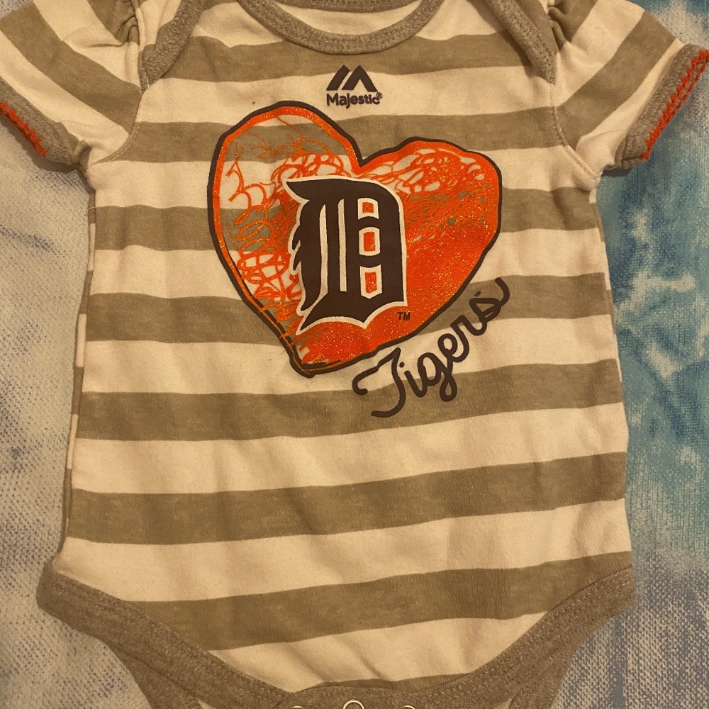 Detroit Tigers Onesie